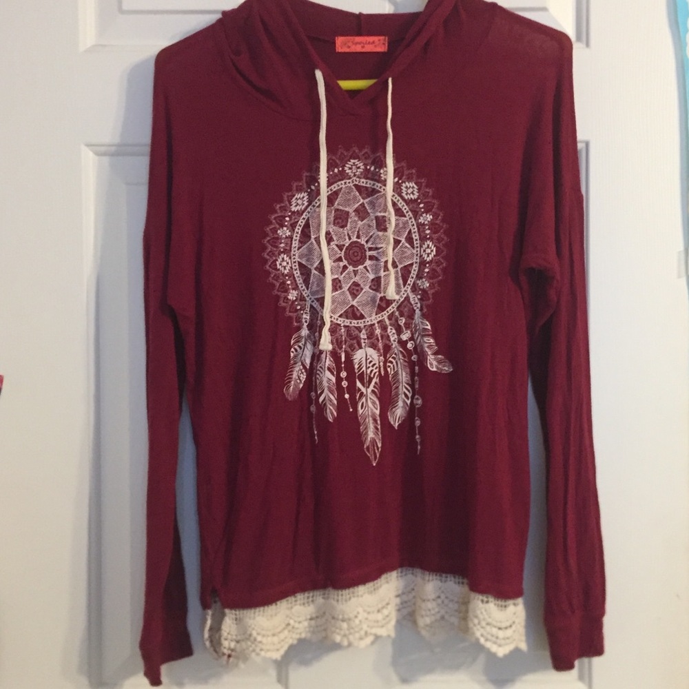 Live To Be Spoiled Long Sleeve Shirt Medium